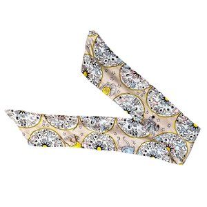 Vintage Zodiac Astrology Novelty Print Scarf